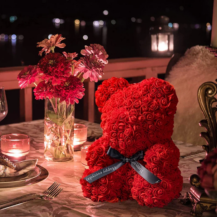 The Trending Valentine’s Gift – Rose Bear with Box Lights