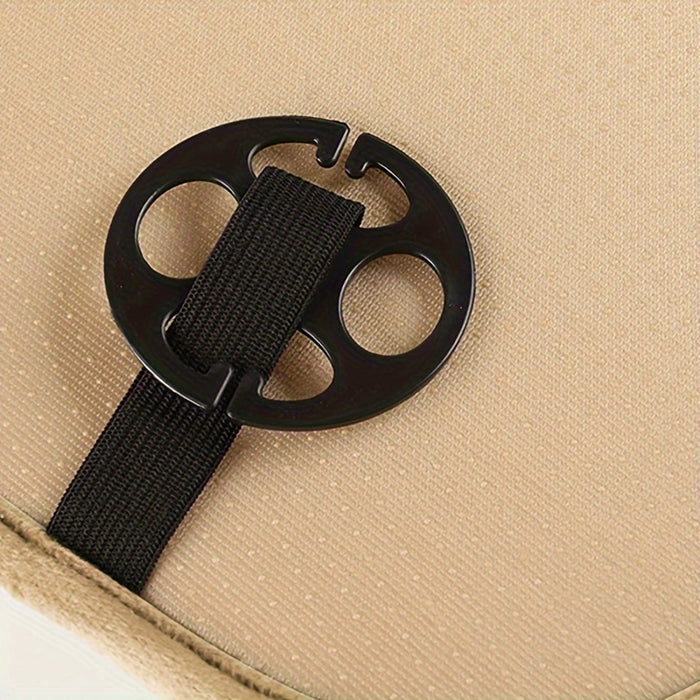 New Car Seat Cushion for Winter, Plush Front Single Seat, Thickened for Winter Use, Universal Car Mat with Backrest, Compatible Seat Cover.