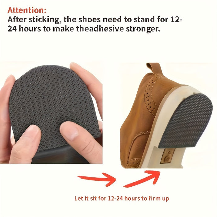 1roll Wear-Resistant Noise-Reduction Shoe Pads for Heels, Sneakers, and Sandals - Self-Adhesive Sole Patches for Shoe Repair and Protection