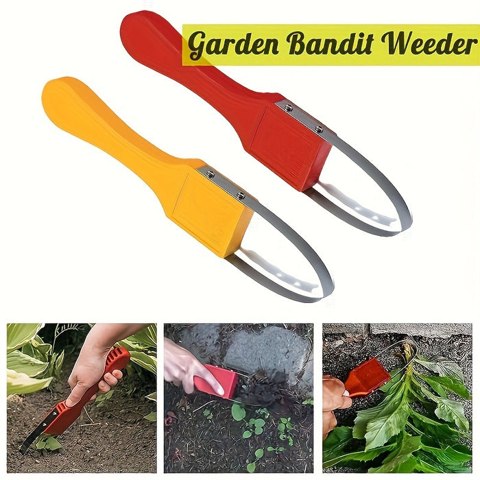 Easy-Grip Handheld Weeder Tool - Quick Root Removal for Gardens, Lawns & Flower Beds - Compact Design for Efficient Weeding, Hand Weeder, Garden, Grass Puller, Removal Cutter