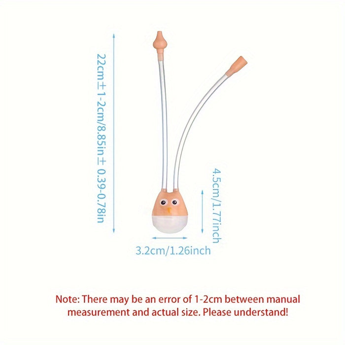 New Cartoon Children's Nasal Aspirator, Children's Nasal Mucus Cleaning Tool, Newborn Nasal Cleaning Nasal Aspirator. Christmas, Halloween and Thanksgiving Gifts