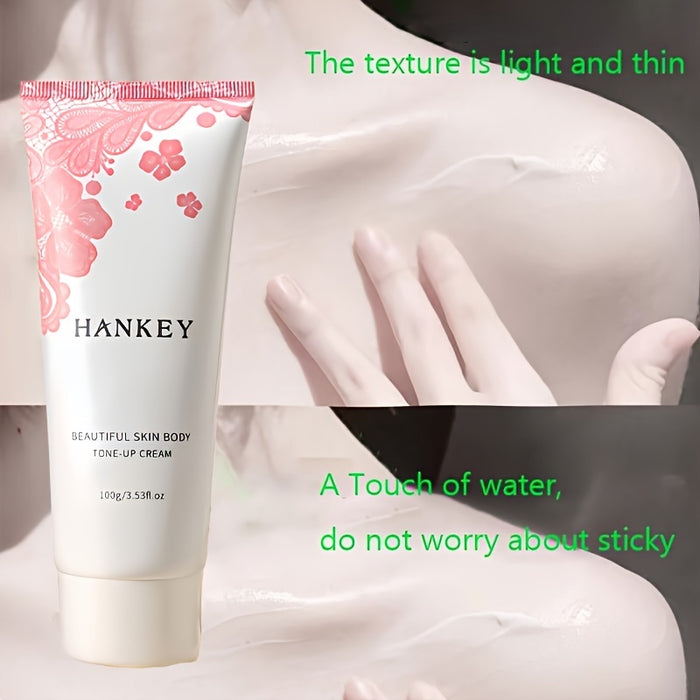 Two-in-one Body Cream Face Cream, Waterproof, Sweatproof, Concealer, Oil Control, Hydrating, Moisturizing, Tone, Not Fake White 100g/ Plain Cream 100g+Body Cream 80g