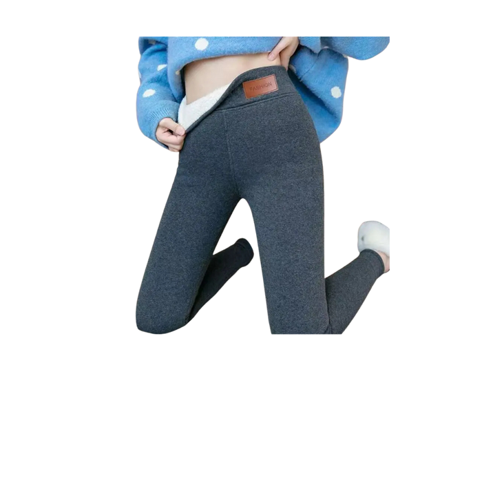 Women Thermal Leggings Winter Warm Sexy Elastic Translucent Pantyhose Female Fleece Thermal High Waist Slim Thicken Tight Pants