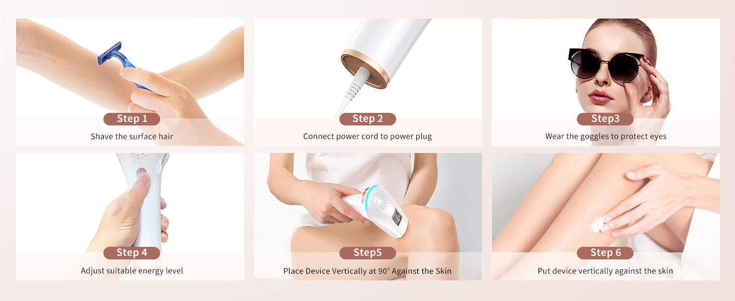 999900 Flashes IPL Hair Removal LCD Display Facial Body Arms Bikinis Photoepilator Home Use For Women Men Hair Removal Machine