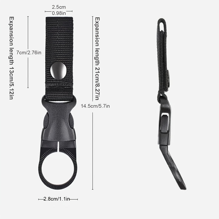 1pc Durable Bottle Clips For Outdoor Adventures - Ideal For Camping, Hiking, And Mountaineering, Portable Bottle Clips For Easy Hydration