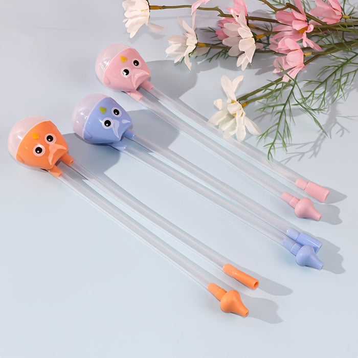 New Cartoon Children's Nasal Aspirator, Children's Nasal Mucus Cleaning Tool, Newborn Nasal Cleaning Nasal Aspirator. Christmas, Halloween and Thanksgiving Gifts