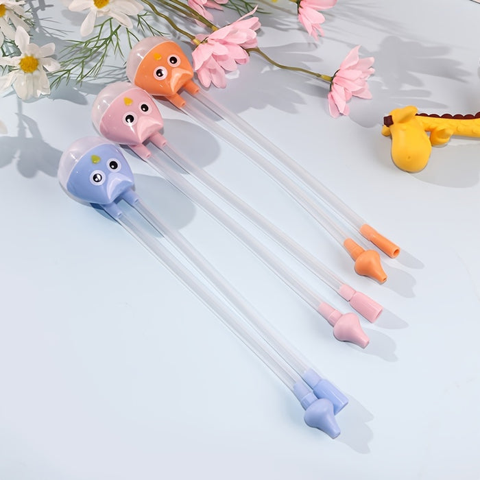 New Cartoon Children's Nasal Aspirator, Children's Nasal Mucus Cleaning Tool, Newborn Nasal Cleaning Nasal Aspirator. Christmas, Halloween and Thanksgiving Gifts