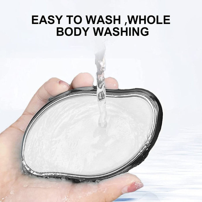 Hot Crystal Physical Hair Removal Eraser Glass Hair Remover, Painless, Easy Cleaning, Reusable, Body Care Depilation Tool, Uncharged, Without Battery, Without Laser, for Body Care