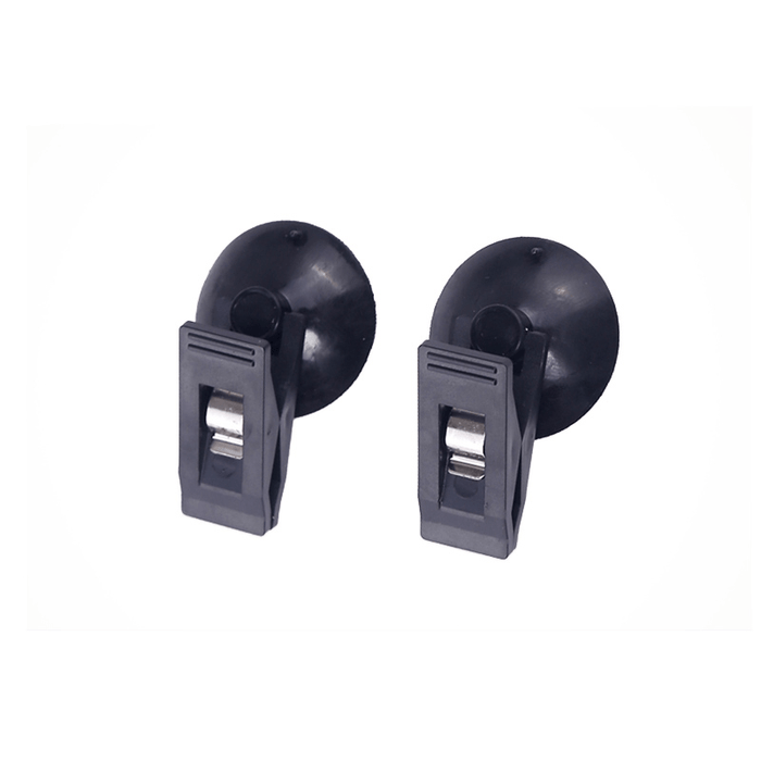 1 pair Universal Car Window Suction Cup Mount for Sunshades, Towels, Tickets, and More
