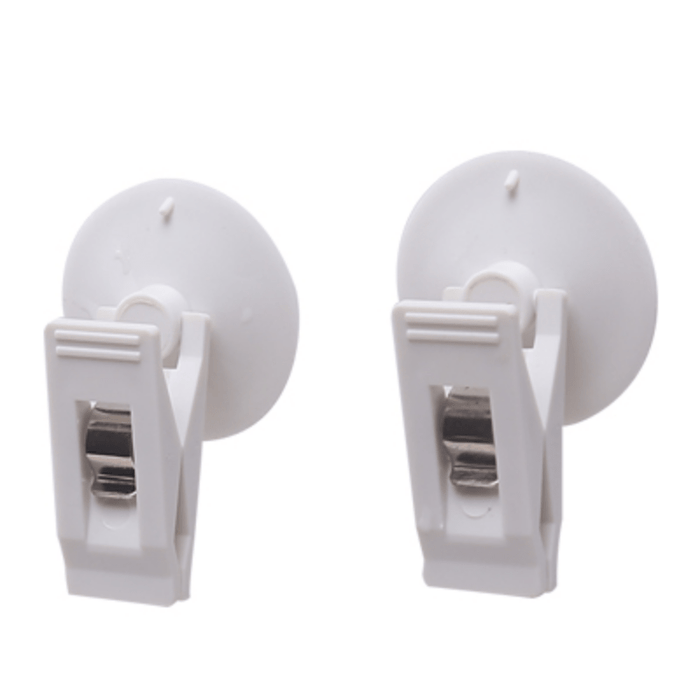 1 pair Universal Car Window Suction Cup Mount for Sunshades, Towels, Tickets, and More