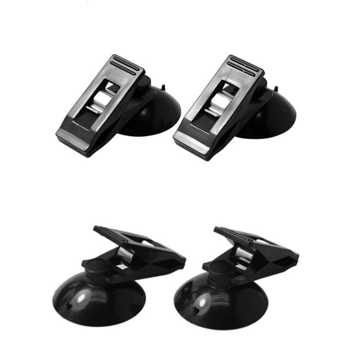 1 pair Universal Car Window Suction Cup Mount for Sunshades, Towels, Tickets, and More