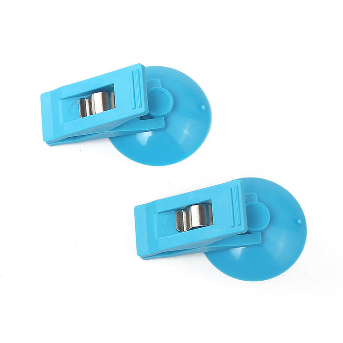 1 pair Universal Car Window Suction Cup Mount for Sunshades, Towels, Tickets, and More
