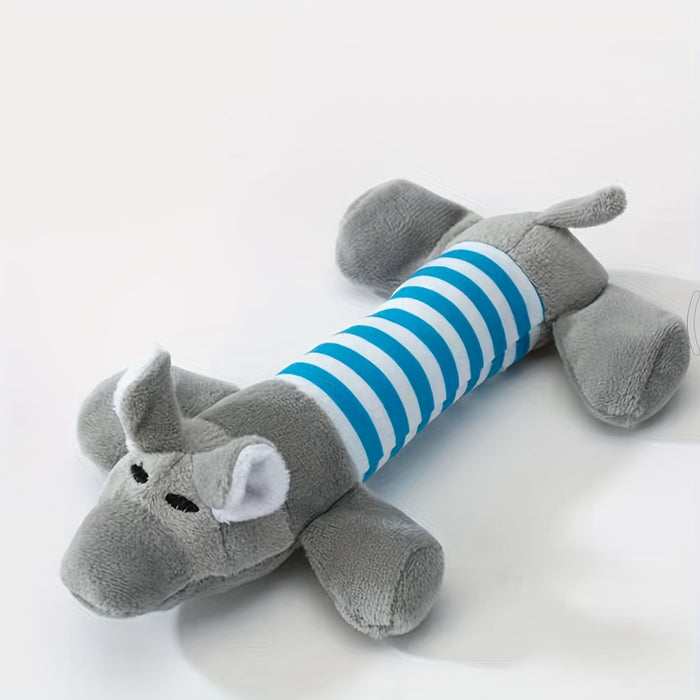 Durable Squeaky Pig Elephant Dog Chew Toys for Aggressive Chewers