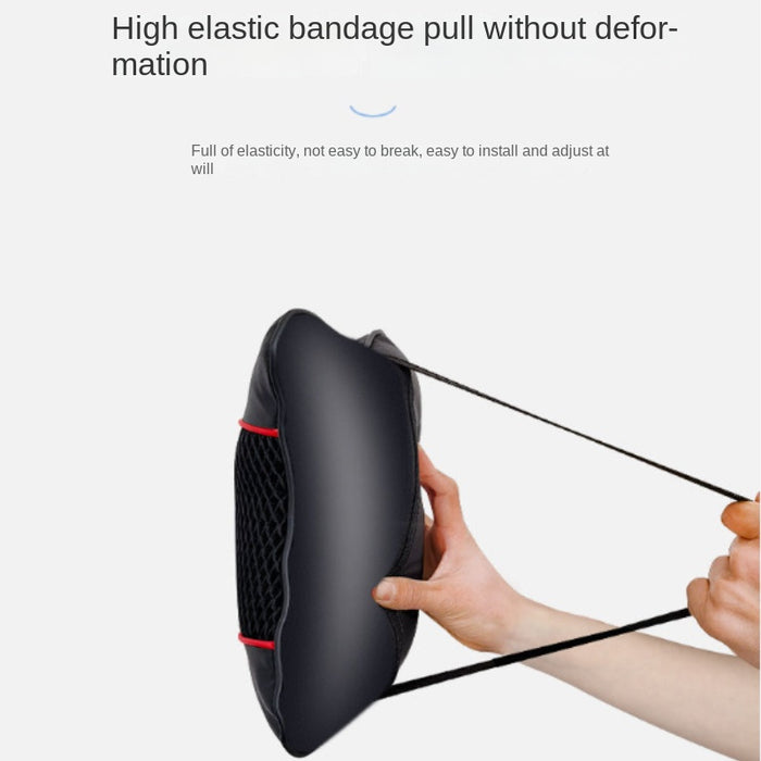 Universal Car Faux Leather Ice Head Pillow Neck Support for Car Accessories