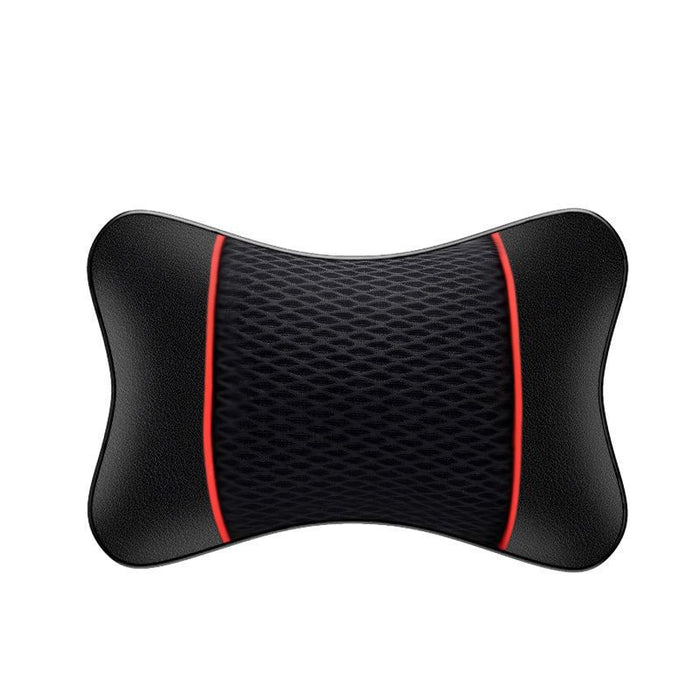 Universal Car Faux Leather Ice Head Pillow Neck Support for Car Accessories