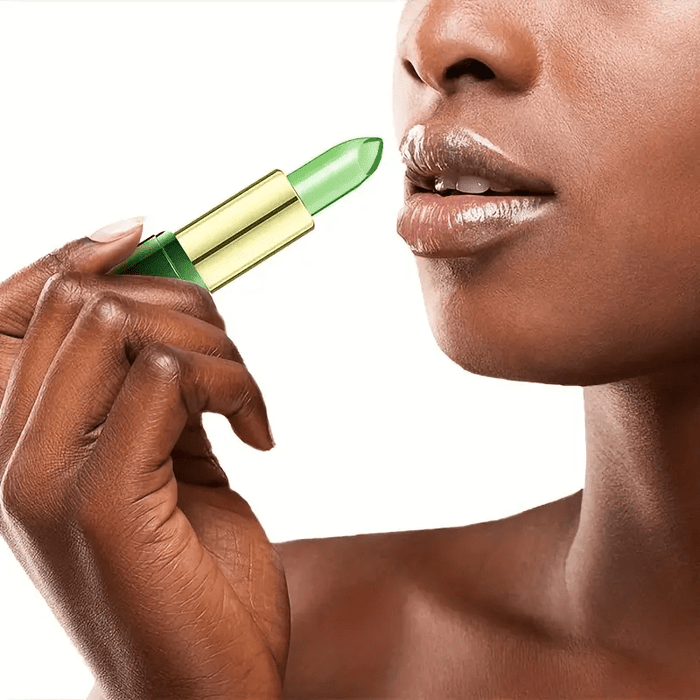 Magic Color-Changing Aloe Vera Lipstick - Hydrating, Moisturizing, and Repairing Lip Balm with Plant Squalane and Replenishing Water - Long-Lasting, Non-Sticky, and Cruelty-Free