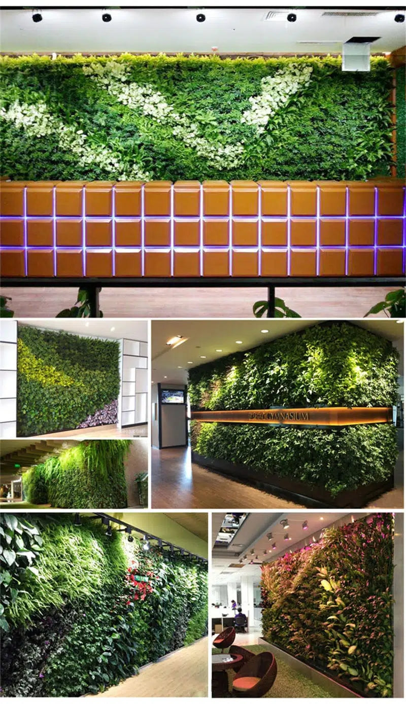 Versatile Wall-Mounted Garden Grow Bags - Lightweight, Indoor/Outdoor Use with 18/25/36/49/64/72 Pockets for Home Gardening