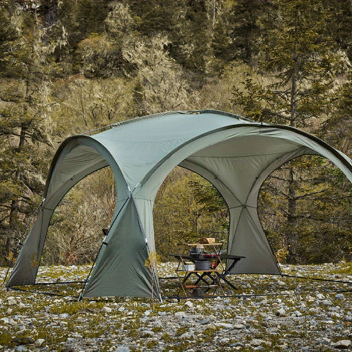 8-10 Person Outdoor Camping Dome Tents, Round Large Canopy, Portable Awning Pergola Canopy Tent