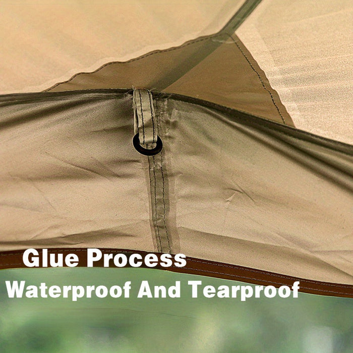8-10 Person Outdoor Camping Dome Tents, Round Large Canopy, Portable Awning Pergola Canopy Tent