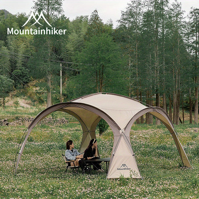 8-10 Person Outdoor Camping Dome Tents, Round Large Canopy, Portable Awning Pergola Canopy Tent