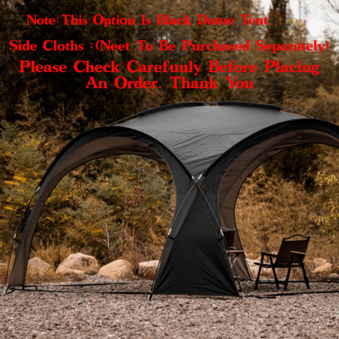 8-10 Person Outdoor Camping Dome Tents, Round Large Canopy, Portable Awning Pergola Canopy Tent
