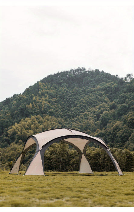 8-10 Person Outdoor Camping Dome Tents, Round Large Canopy, Portable Awning Pergola Canopy Tent