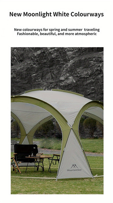 8-10 Person Outdoor Camping Dome Tents, Round Large Canopy, Portable Awning Pergola Canopy Tent