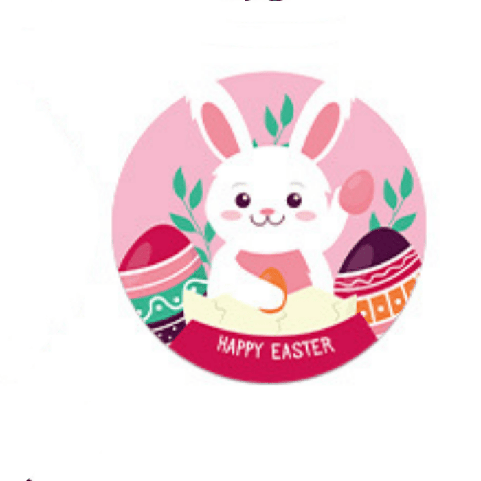 500pcs of Rabbit-Themed Stickers Suitable for Backpacks, Luggage, Envelopes, Gift Packages, Baking Containers, New Year'S Celebrations, Christmas, Easter, Birthday Events, Parties, And Farm-Themed Gifts.