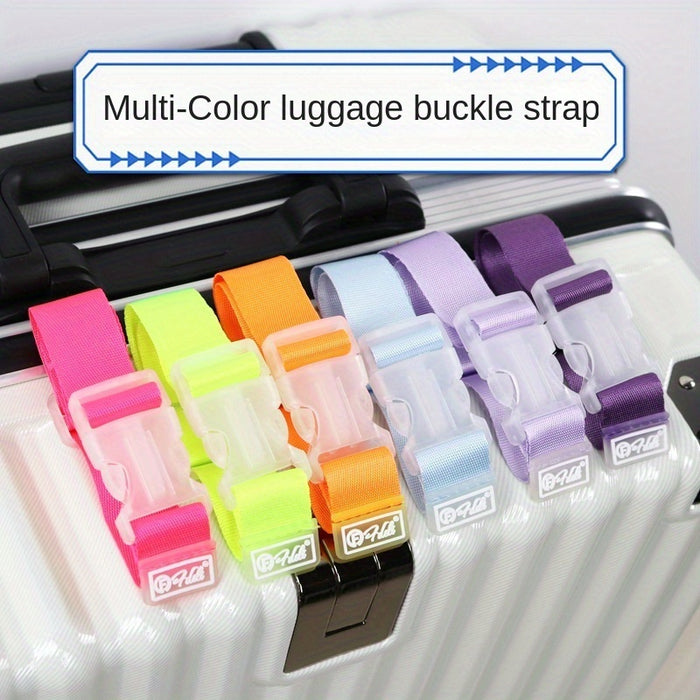 Travel Accessories Suitcase Bag Buckle Luggage Fixed Strap Holder Backpack Portable Box Packing Strap Binding Belt