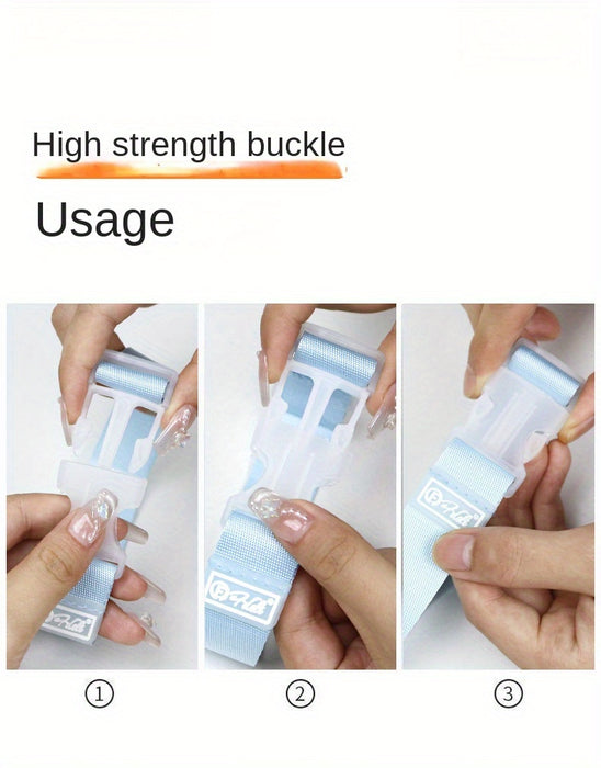 Travel Accessories Suitcase Bag Buckle Luggage Fixed Strap Holder Backpack Portable Box Packing Strap Binding Belt