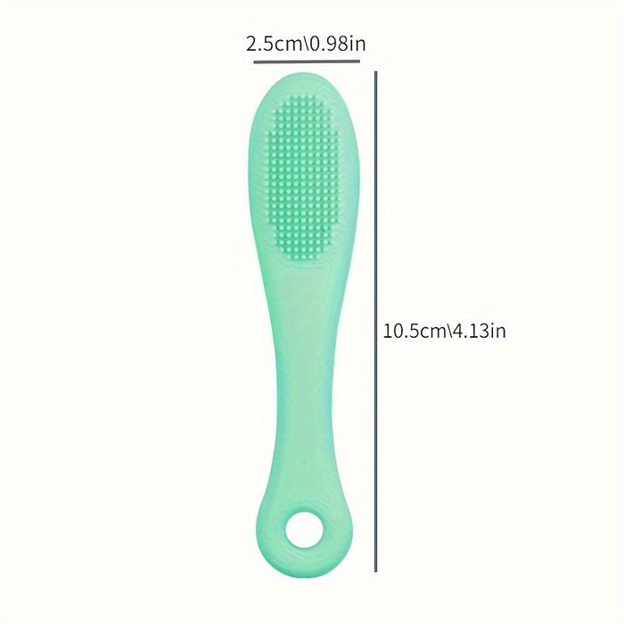 1/3pcs Soft Silicone Nose Brush Cleanses Face Removing Blackheads Cleaning Brush Nose Wing Cleaning Exfoliating Face Wash Brush Care Tool