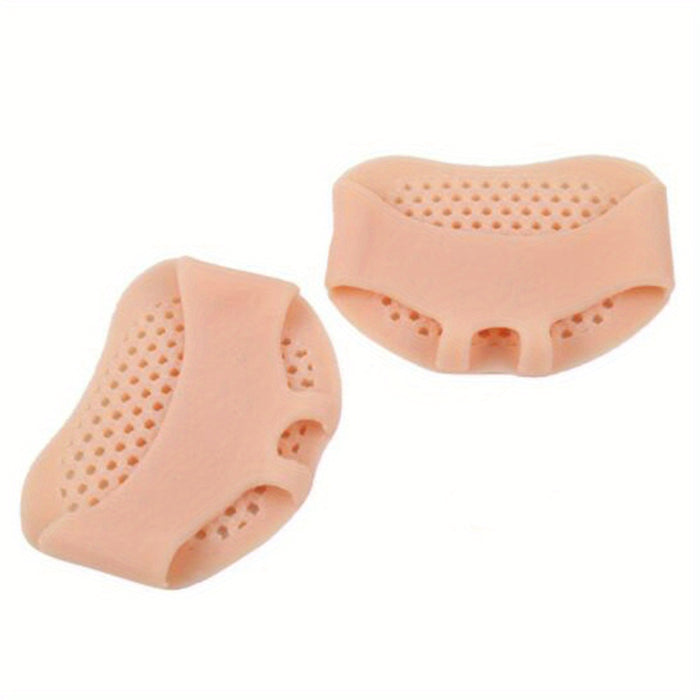 1 Pair, Silicone Foot Silicone Pad, Forefoot Silicone Pad, Insole, Honeycomb Mesh Foot Pad
