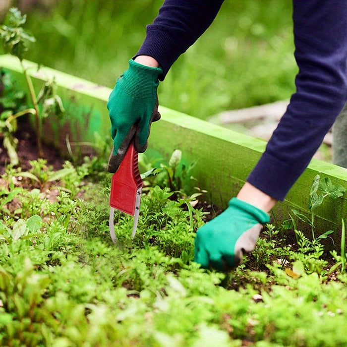 Easy-Grip Handheld Weeder Tool - Quick Root Removal for Gardens, Lawns & Flower Beds - Compact Design for Efficient Weeding, Hand Weeder, Garden, Grass Puller, Removal Cutter