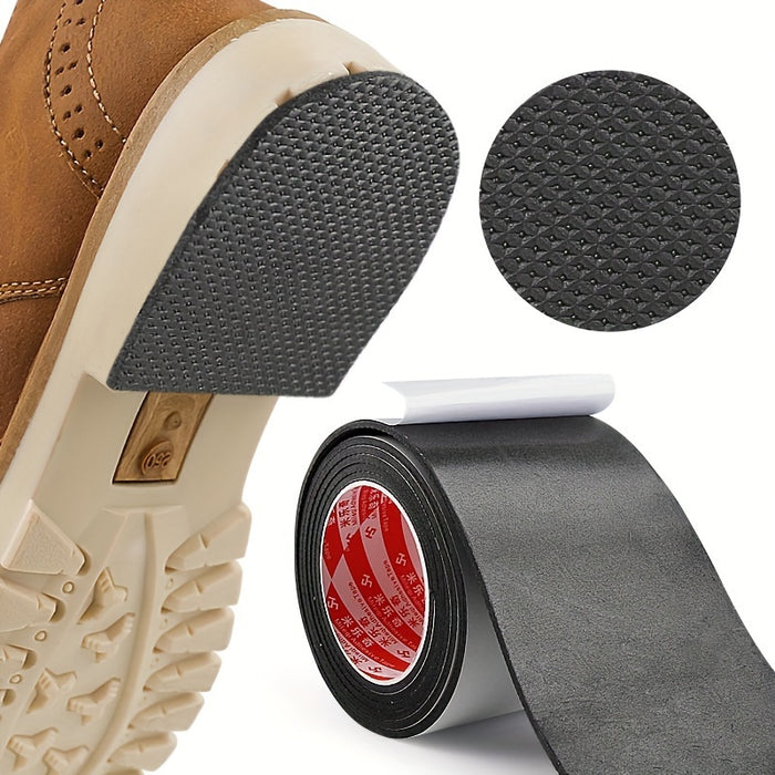 1roll Wear-Resistant Noise-Reduction Shoe Pads for Heels, Sneakers, and Sandals - Self-Adhesive Sole Patches for Shoe Repair and Protection