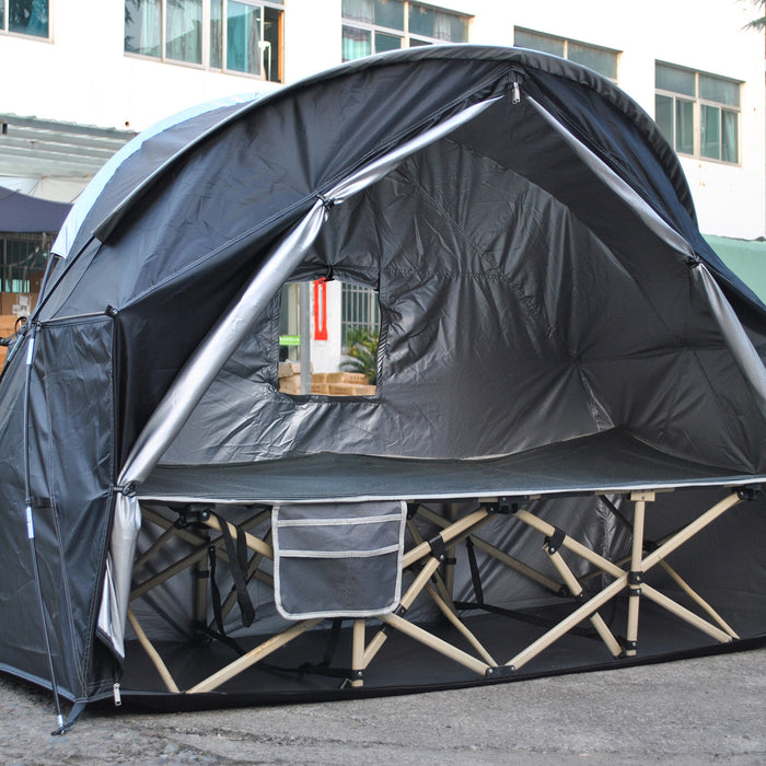 Waterproof Camping Tent, Bicycle Storage Tent, Single Person Marching Bed Tent - Compatible With Cot (Cot Not Included) - For Outdoor Enthusiasts & Hikers - Ideal for Camping, Hiking & Storage - Great Gift for Adventurers