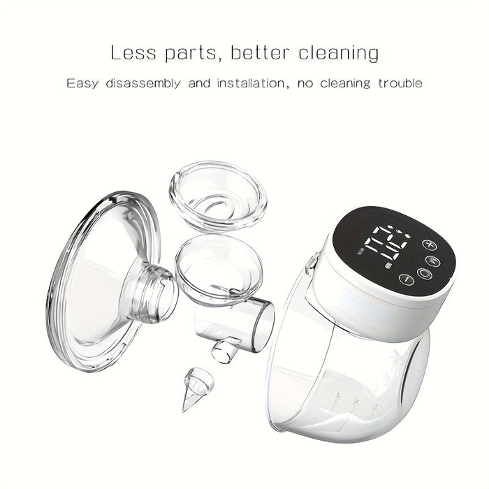 180ml CHANG KUN Electric Wearable Breast Pump - Low-Noise, Painless, 3 Mode & 9 Levels - Hands Free, Built-in Rechargeable Lithium Battery, In-Bra Wearable