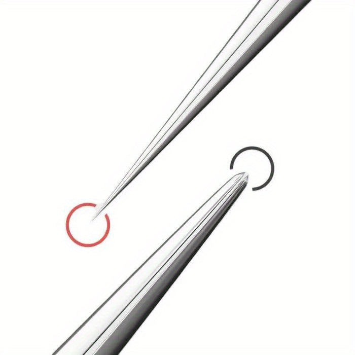 1pc Extra Fine No. 5 Cellular Acne Blackhead Tweezers - Facial Beauty Remove Acne Needle Tools for Skin Care