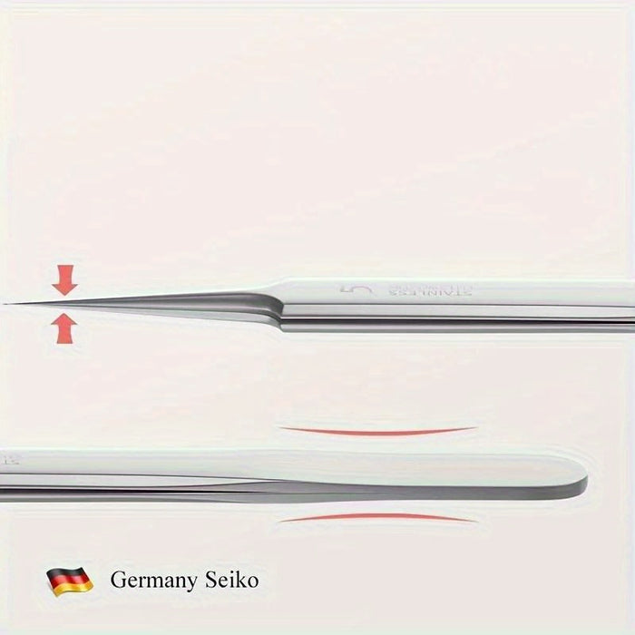 1pc Extra Fine No. 5 Cellular Acne Blackhead Tweezers - Facial Beauty Remove Acne Needle Tools for Skin Care