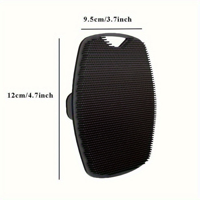 SoftTouch Gentleman's Exfoliator - Ergonomic Design with Non-Slip Grip, Gentle Soft Silicone Body Scrubber for Sensitive Skin, Easy to Clean and Rinse, Ideal for Shower or Bath, Perfect for Daily Gentle Skin Care Routine