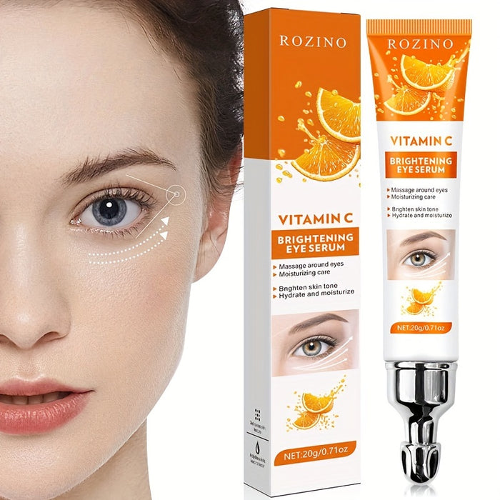 Vitamin C Eye Cream: Rich in Vitamin C And Other Precious Essence, Compact Eye Skin. A Gentle Swipe, Infuse The Vitality of Your Eyes, Show Charming Brilliance