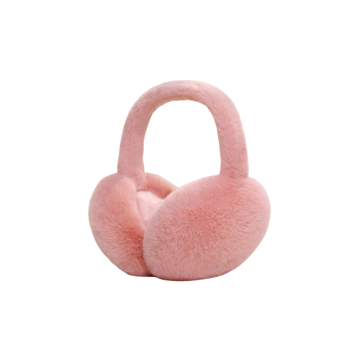 1PC Solid Color Soft Plush Ear Warmer Winter Warm Earmuffs Fashion  Ear Cover Outdoor Cold Protection Ear-Muffs Folding Earflap