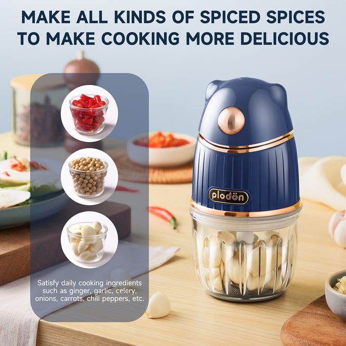 Baby Food Maker Baby Food Processor Set With 2 Glass Bowls (600ml+300ml) Baby Food Blender For Baby Puree