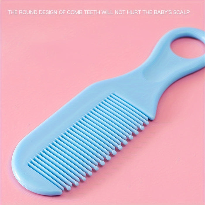 6pcs/set, Comb Brush Nail Clipper Scissors Set, Manicure Pedicure Tool Set