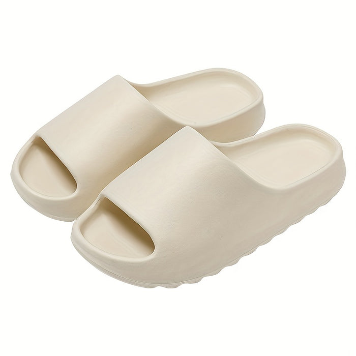 Men's EVA Cloud Slides: Non-Slip Open Toe Beach & Shower Shoes for Spring/Summer