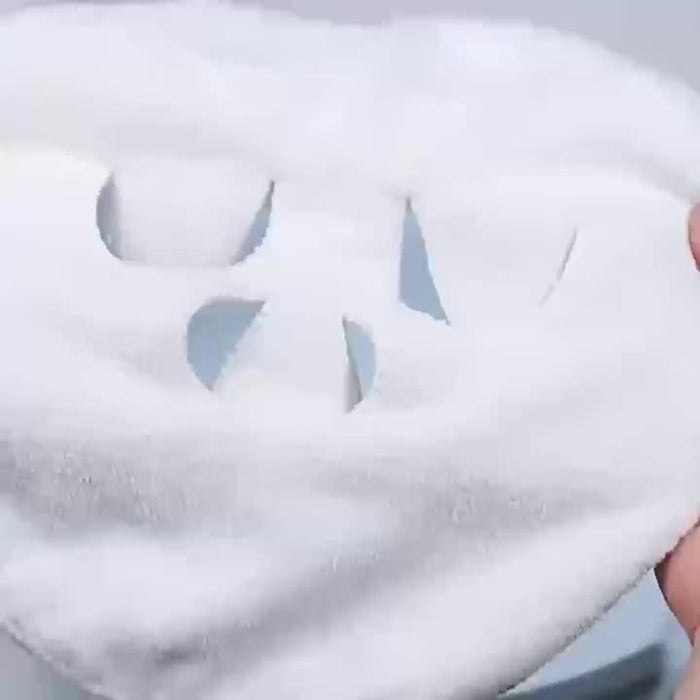 1pc Reusable Hot and Cold Facial Mask Towel for Skin Care, Moisturizing Steam Face Towel for Home and Salon Beauty, Unscented, No Electricity or Battery Needed