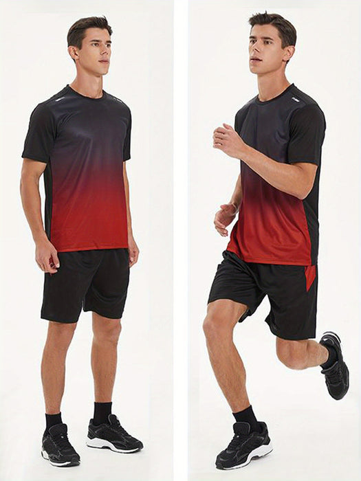 Men'S Sportswear for Running And Fitness, Breathable Short-Sleeve T-Shirt, Quick-Dry Clothing, Basketball Gear, Summer Tank Top.