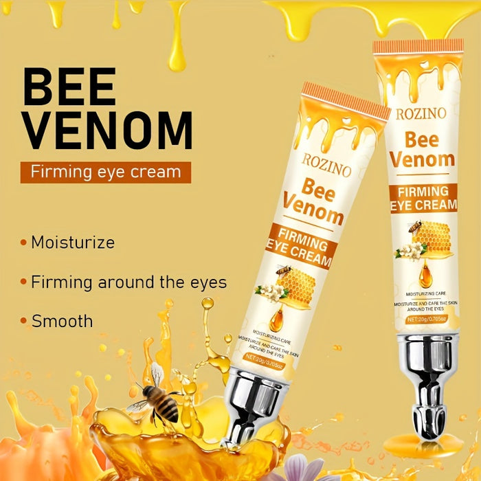 ROZINO Honey Miracle Eye Cream - 20g, Hydrating & Firming with Caffeine, Vitamin E & Hyaluronic Acid for All Skin Types, Gentle & Easy Absorption