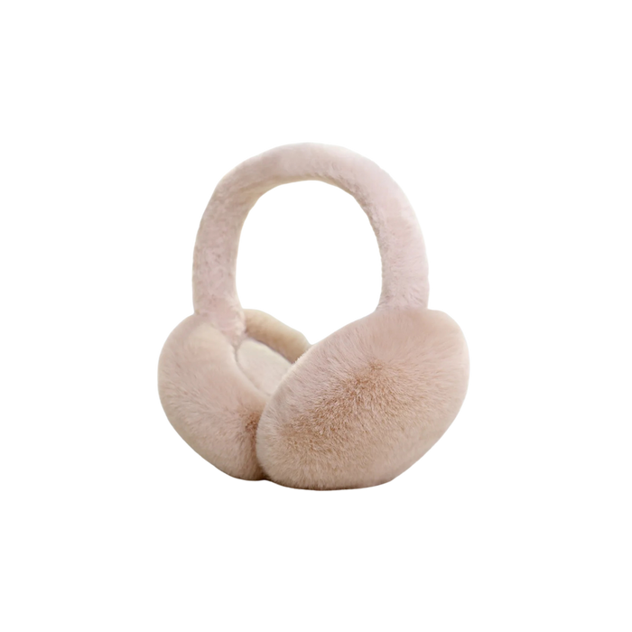 1PC Solid Color Soft Plush Ear Warmer Winter Warm Earmuffs Fashion  Ear Cover Outdoor Cold Protection Ear-Muffs Folding Earflap