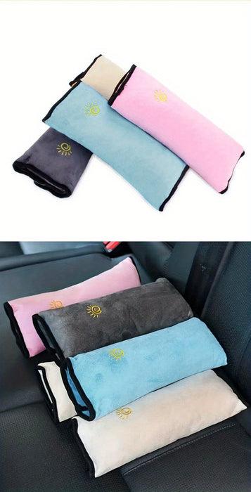 Car Automotive Seat Belt Cover Shoulder Cover Seat Belt Holder Cute Lengthened And Thickened Plush Safety Belt Shoulder Cover