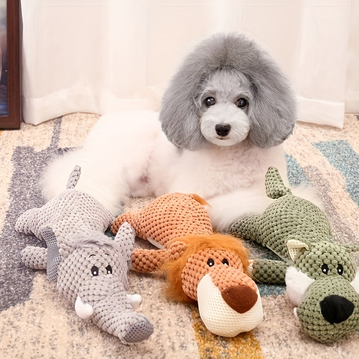 Durable Squeaky Dog Toys for Small & Medium Chewers